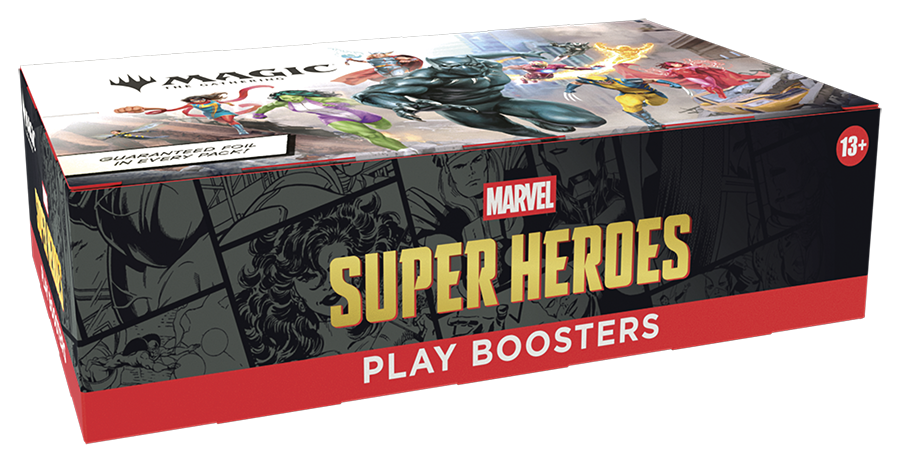Magic The Gathering: - Marvel Super Heroes - Play Booster Box (30 Ct)