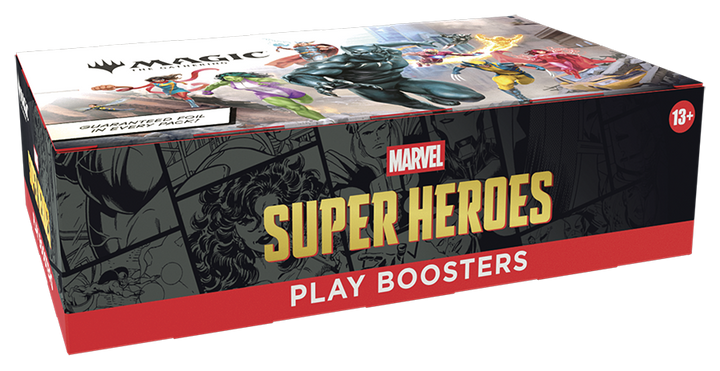 Magic The Gathering: - Marvel Super Heroes - Play Booster Box (30 Ct)
