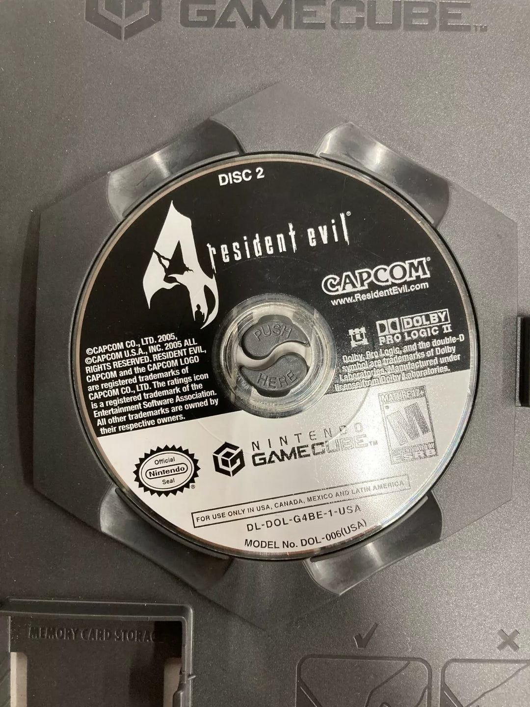 GameCube Game Bundle Resident Evil Zero (0) CIB & Resident Evil 4