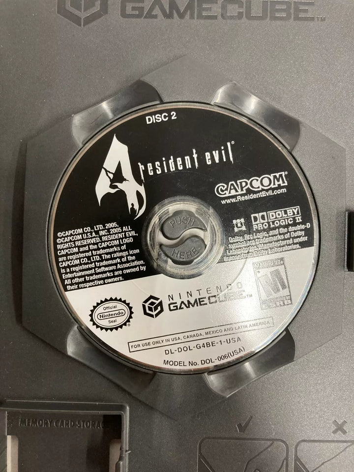 GameCube Game Bundle Resident Evil Zero (0) CIB & Resident Evil 4
