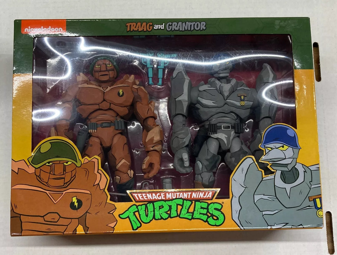 NECA TMNT Teenage Mutant Ninja Turtles Traag Granitor Exclusive Figure