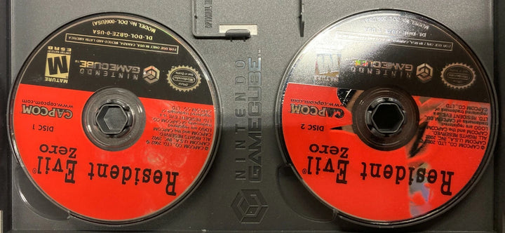 GameCube Game Bundle Resident Evil Zero (0) CIB & Resident Evil 4