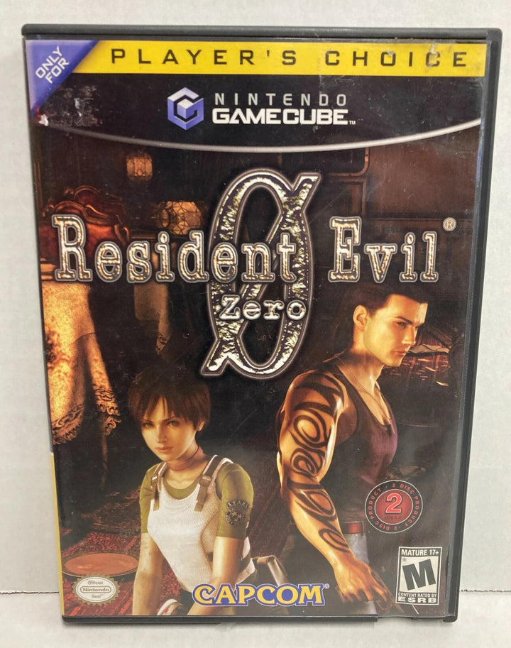 GameCube Game Bundle Resident Evil Zero (0) CIB & Resident Evil 4