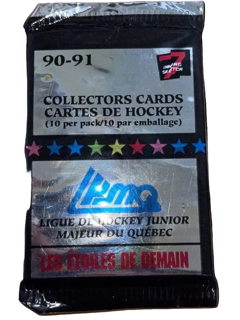 1990-91 7th Inning Sketch LHJMQ Hockey