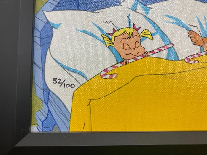 Grinch Stole Christmas Dr. Suess Candy Cane Caper Limited 52 of 100 & Certificate