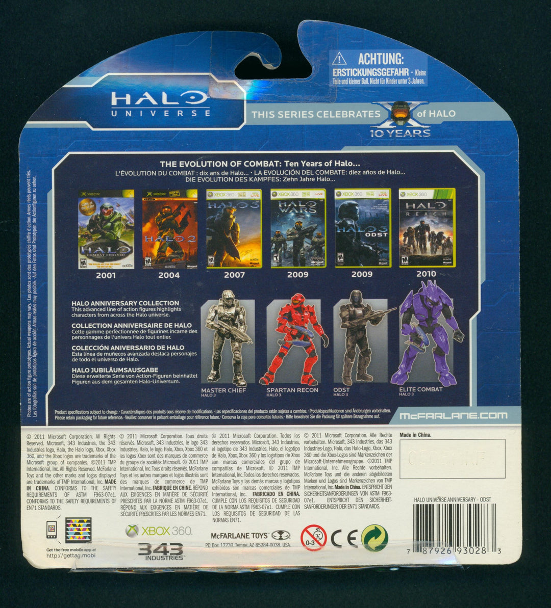 Halo Anniversary Series ODST Action Figure