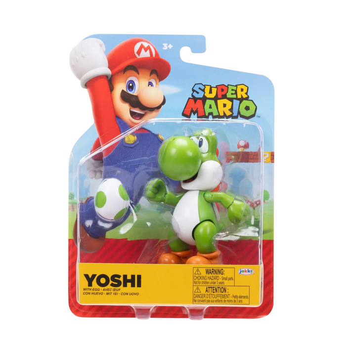 Super Mario Wave 51 Yoshi w/ Yoshi Egg 4in Figure