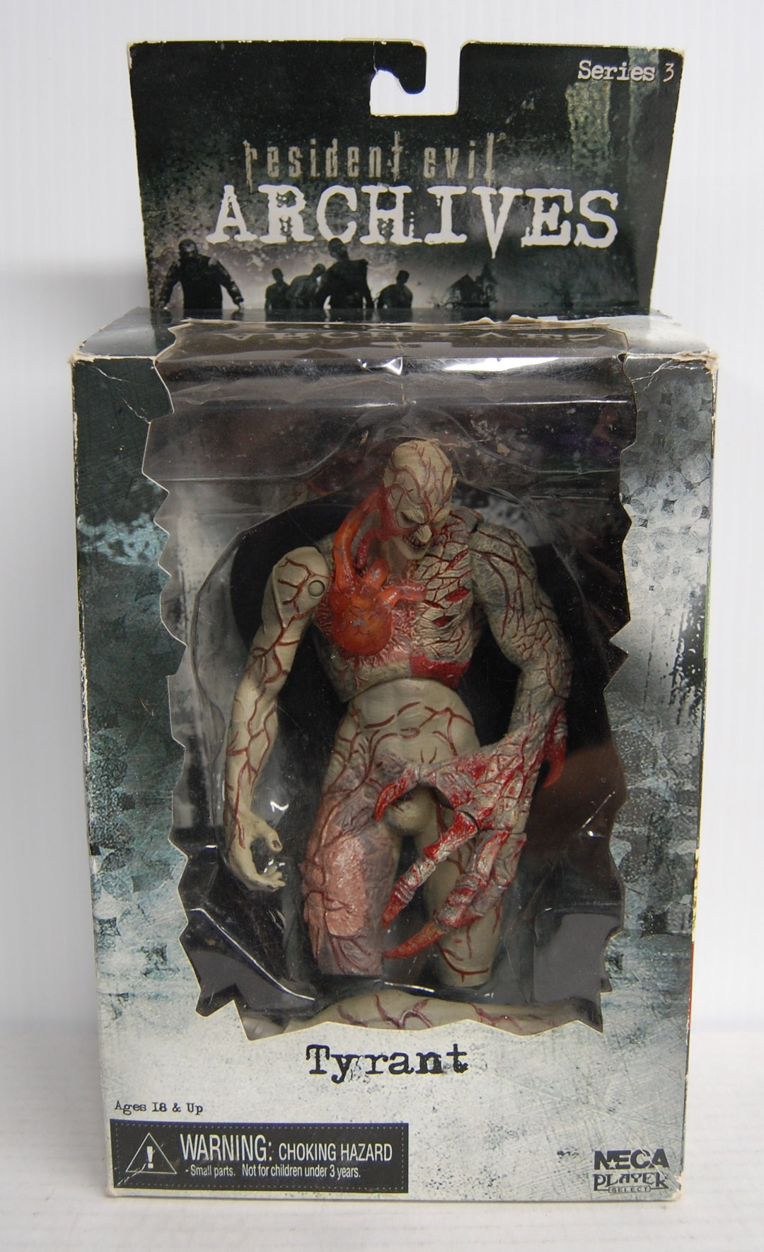 Player Select - Resident Evil Archives (Series 3) - Tyrant Figure (Damaged Box)