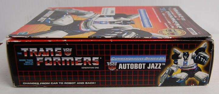 Transformers Commemorative Series III - Autobot Jazz Figure - 2002 Classic Reissue