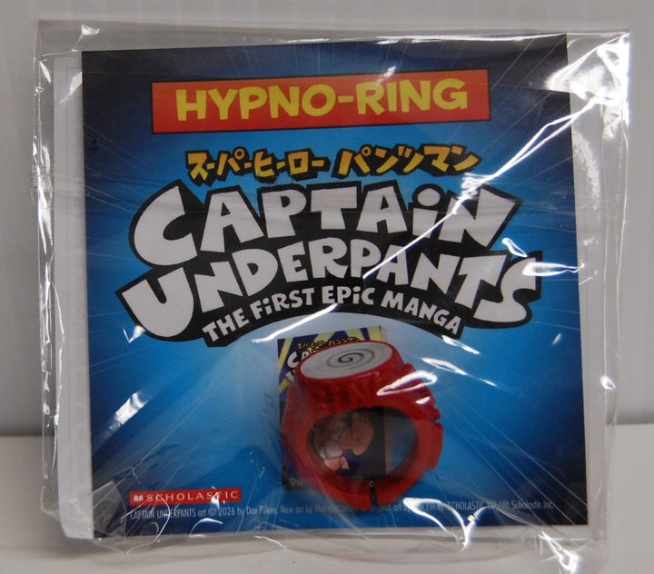 Captain Underpants The First Epic Manga Hypno-Ring 2026 Kids (Opened)