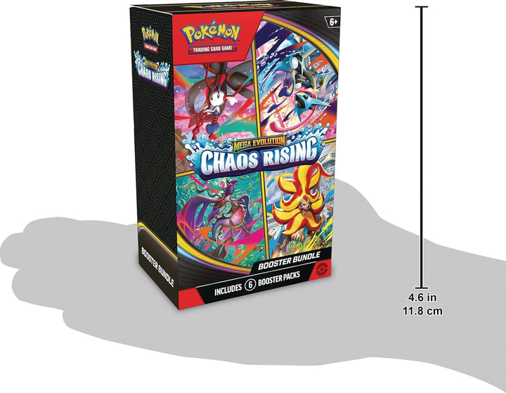 Pokémon TCG: Mega Evolution 04 - Chaos Rising Booster Bundle