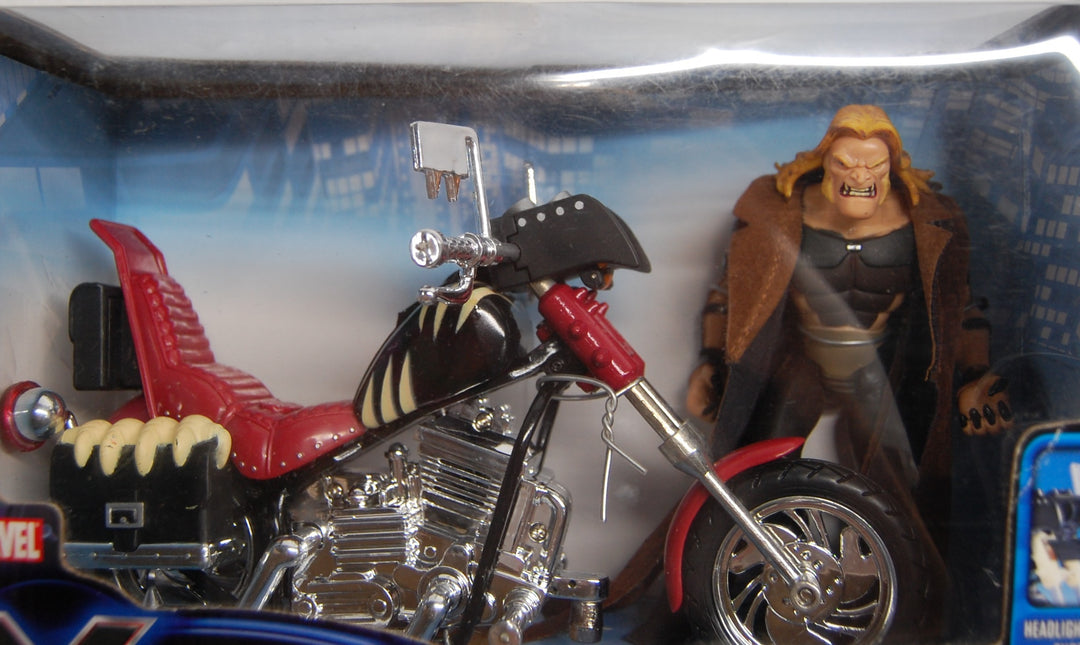 X-Men Evolution - Sabertooth Mutant Cycle 2000 (Open)