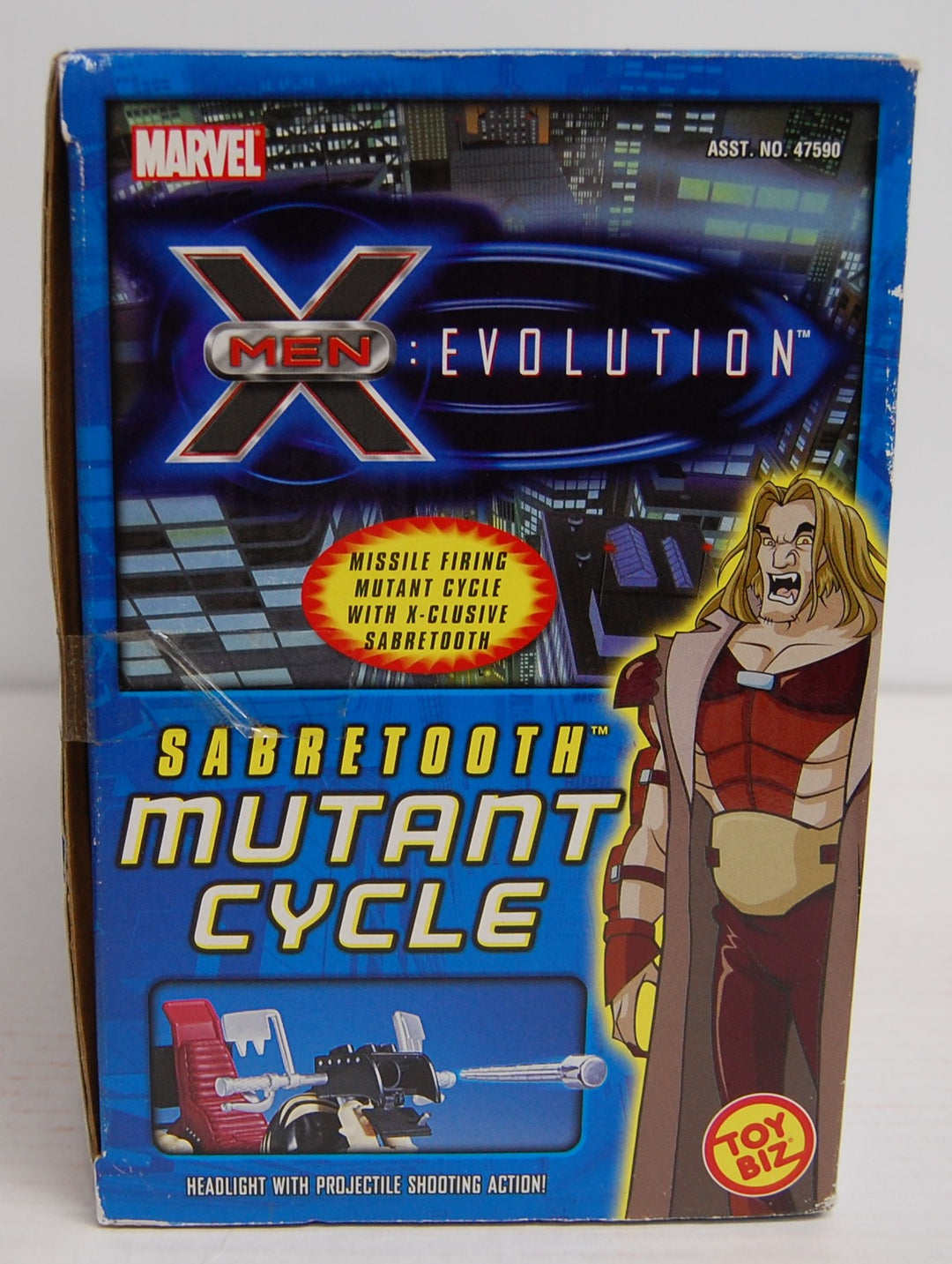X-Men Evolution - Sabertooth Mutant Cycle 2000 (Open)