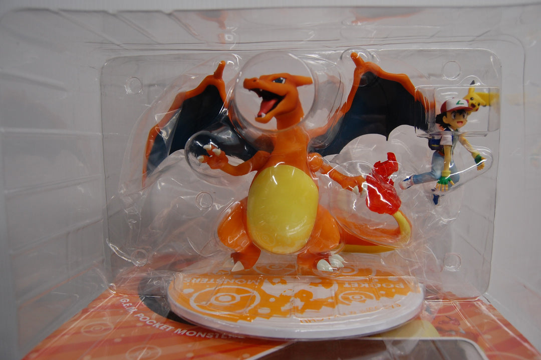 MegaHouse G.E.M. Series - Satoshi & Pikachu & Lizardon 2017