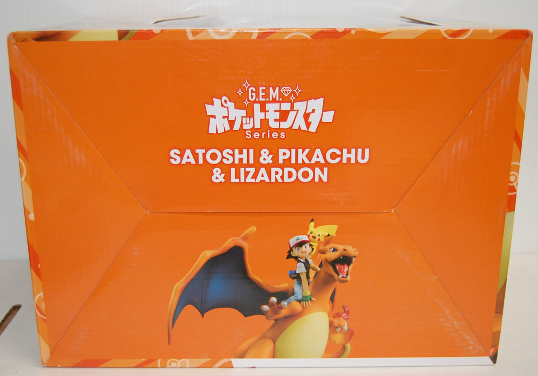 MegaHouse G.E.M. Series - Satoshi & Pikachu & Lizardon 2017