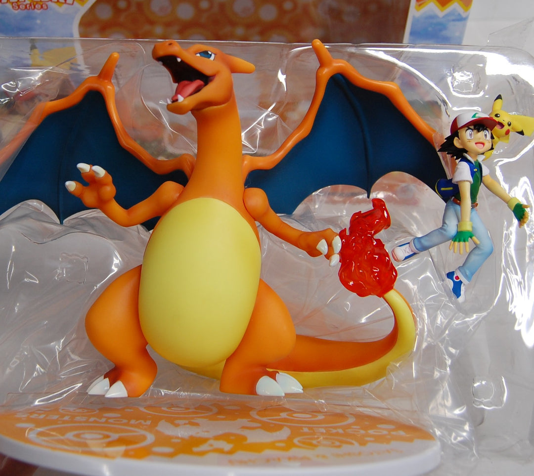 MegaHouse G.E.M. Series - Satoshi & Pikachu & Lizardon 2017