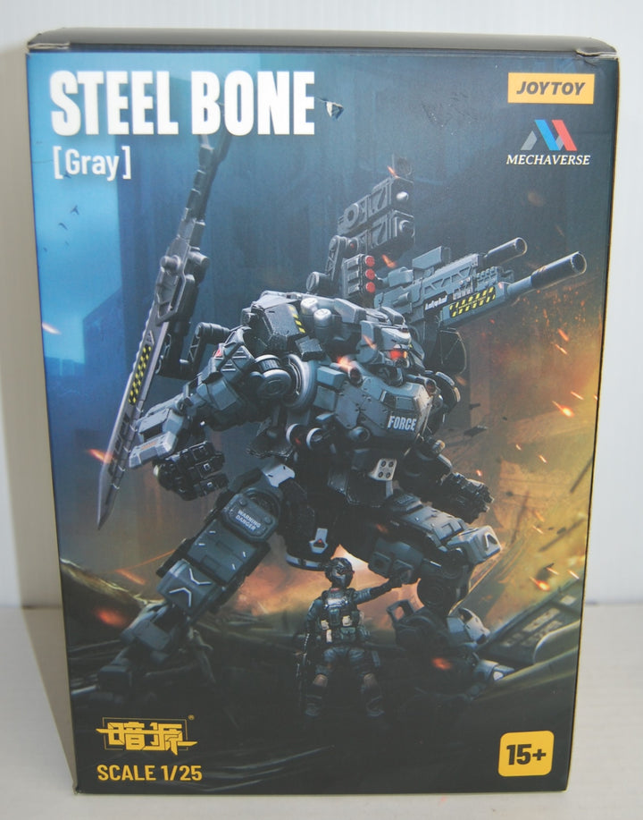 JoyToy Mechaverse Steel Bone (Gray) 1/25 Mecha Figure JT1950