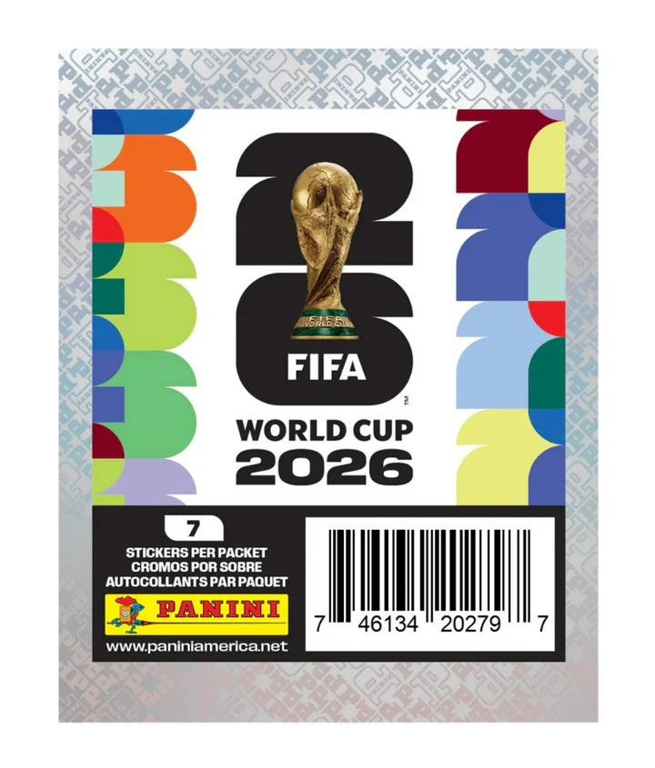 2026 Panini FIFA World Cup Soccer Sticker Pack