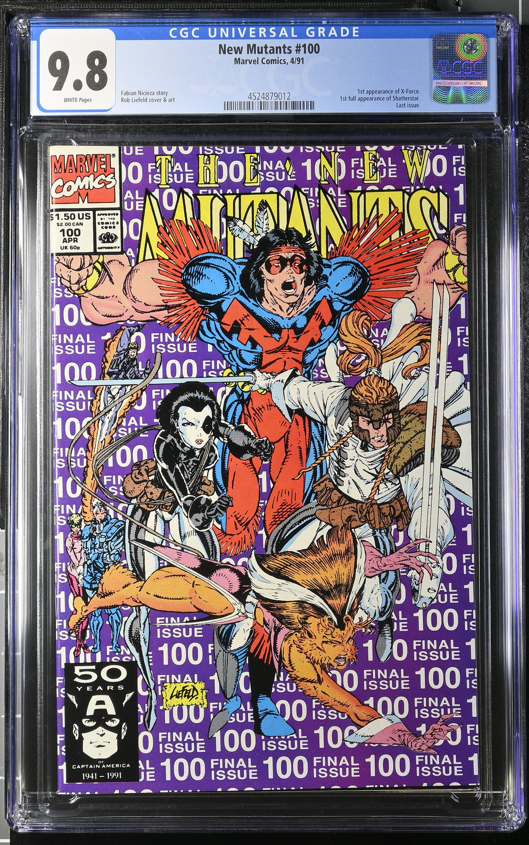 New Mutants #100 CGC 9.8
