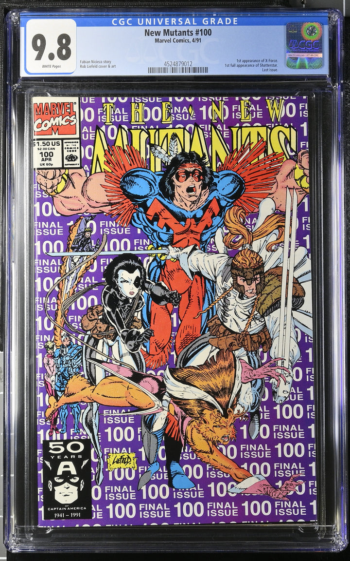 New Mutants #100 CGC 9.8