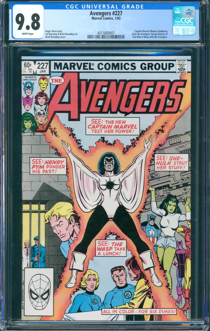 Avengers #227 CGC 9.8