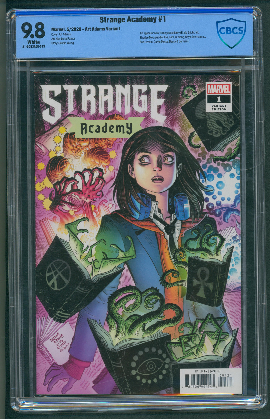 Strange Academy #1 CBCS 9.8