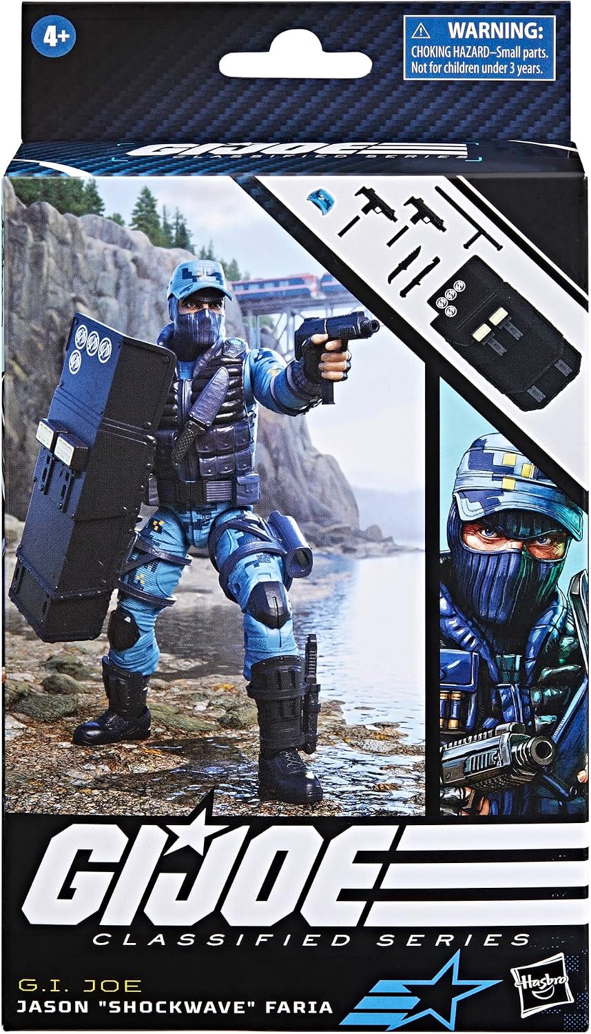 G.I. Joe Classified Series #105 Jason "Shockwave" Faria Figure