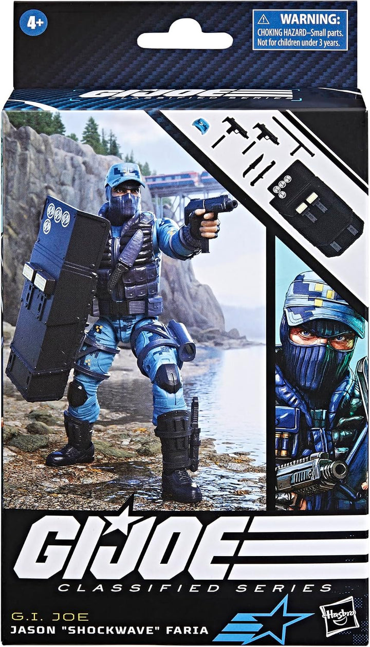 G.I. Joe Classified Series #105 Jason "Shockwave" Faria Figure