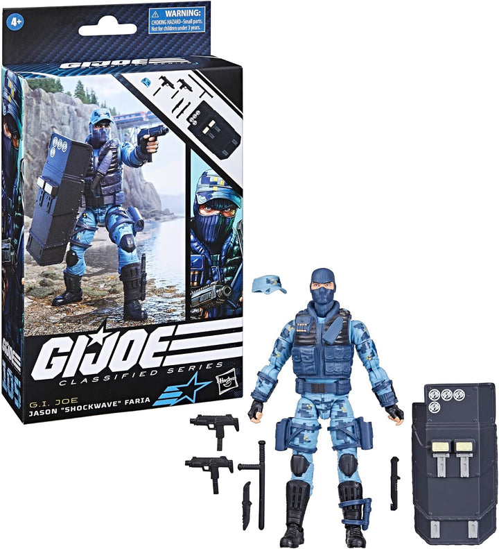 G.I. Joe Classified Series #105 Jason "Shockwave" Faria Figure
