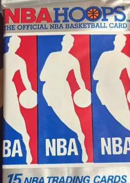 1990-91 NBA Hoops Sealed Pack