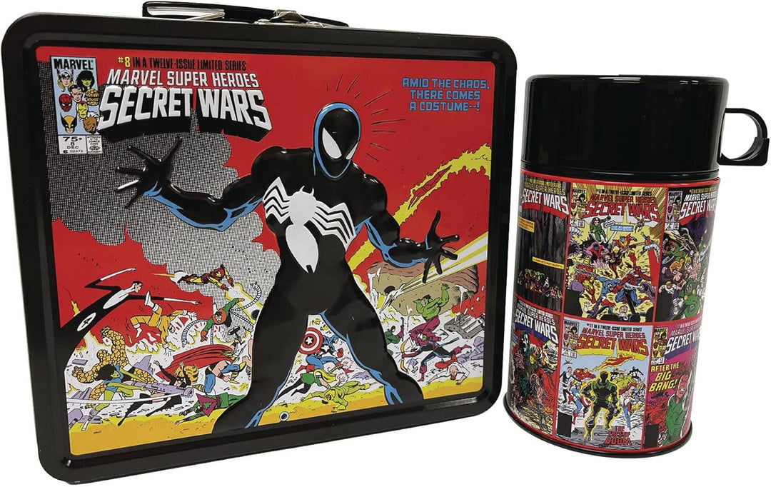 Marvel Comics Secret Wars Lunch Box with Thermos - PX