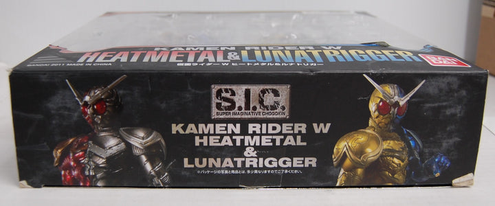 Bandai SIC Vol. 58 Kamen Rider W - Heatmetal & Lunatrigger Incomplete