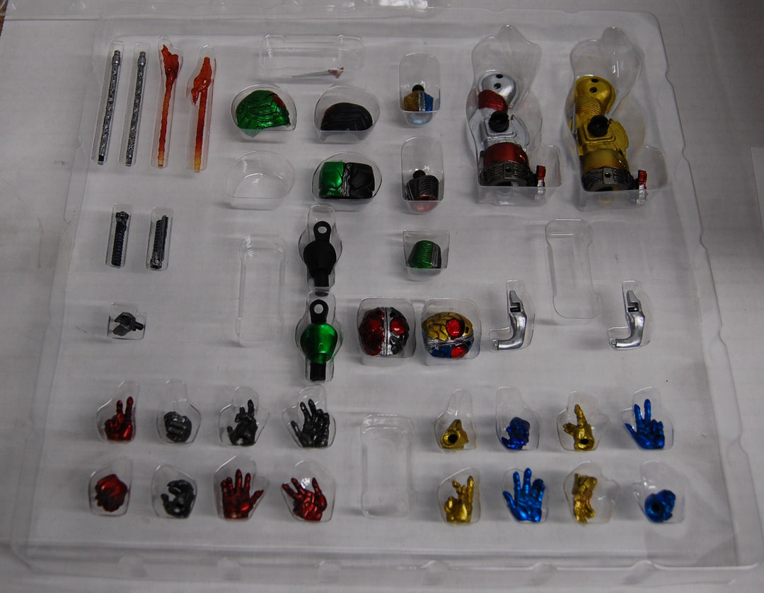 Bandai SIC Vol. 58 Kamen Rider W - Heatmetal & Lunatrigger Incomplete
