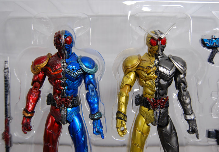 Bandai SIC Vol. 58 Kamen Rider W - Heatmetal & Lunatrigger Incomplete