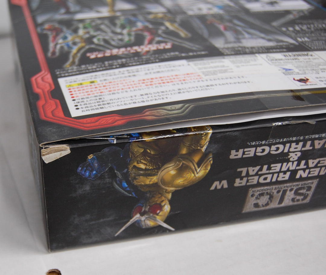 Bandai SIC Vol. 58 Kamen Rider W - Heatmetal & Lunatrigger Incomplete
