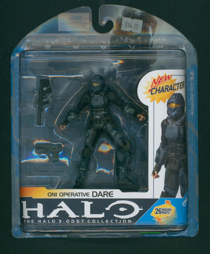 Halo 3 ODST Collection Dare ONI Operative Figure