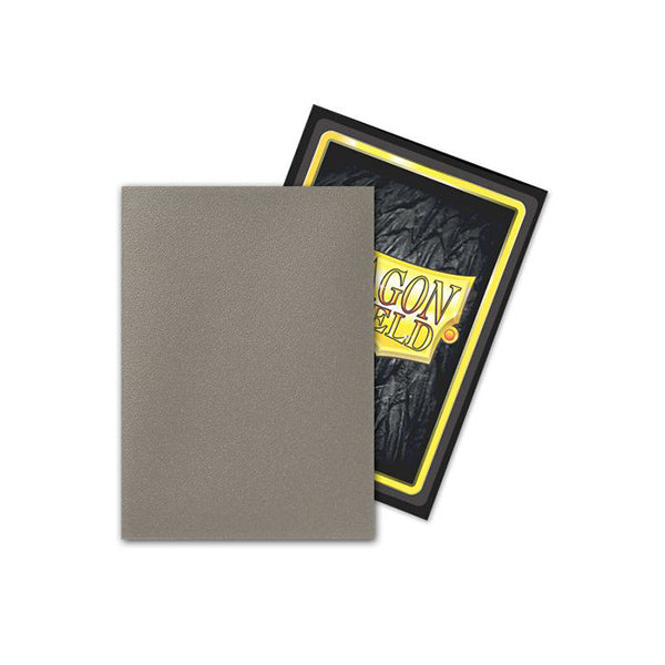 Dragon Shield Card Sleeves - Dual Matte: Crypt (Grey/Brown)