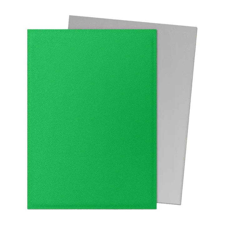 Dragon Shield Card Sleeves - Dual Matte: Apple Green & Silver (100 Ct)