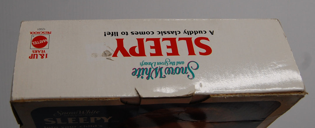 Snow White and The Seven Dwarfs - Sleepy Plush Doll - 1993 Mattel *Package Damage*