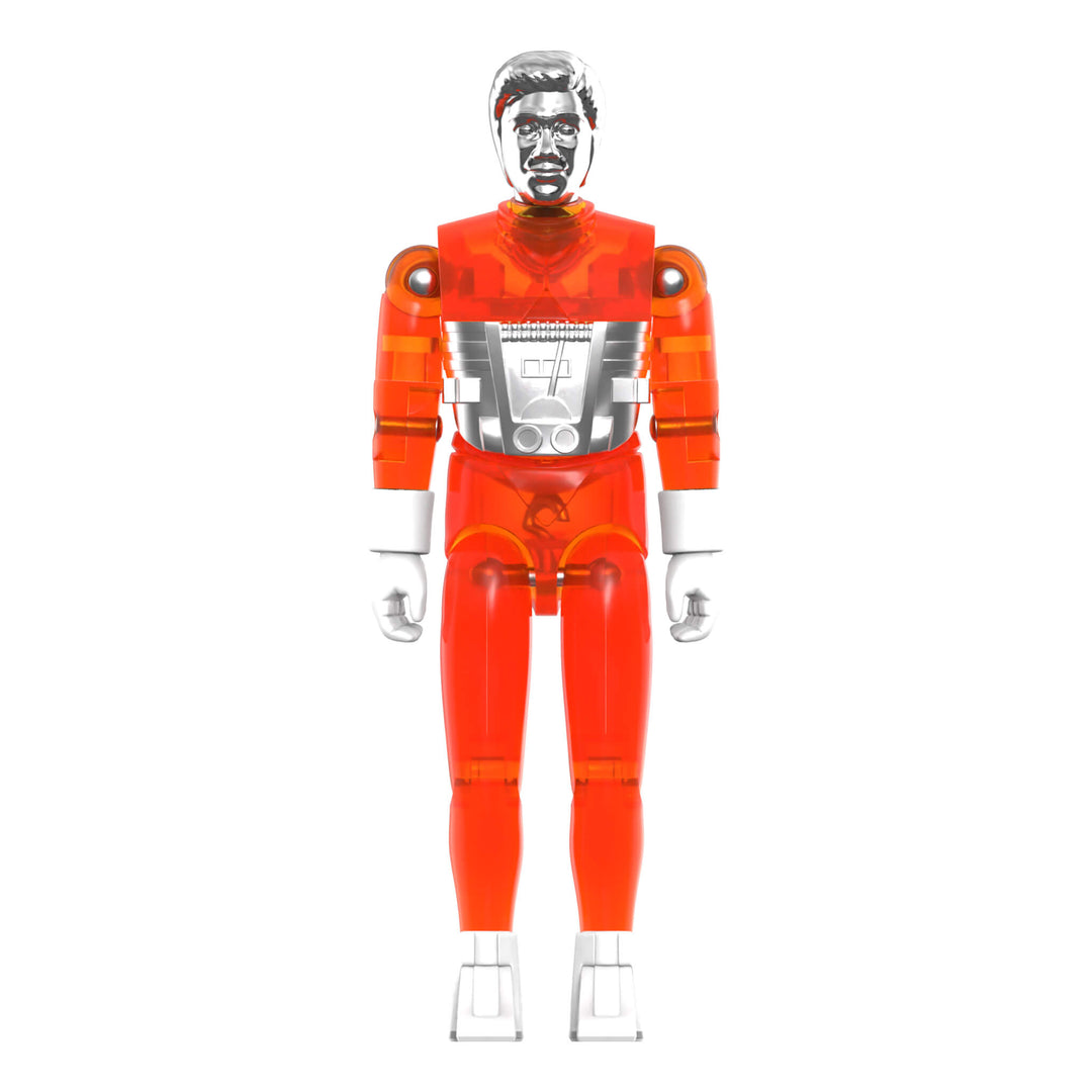 Micronauts Time Traveler (Translucent Orange) 3 3/4-Inch ReAction+ Figure