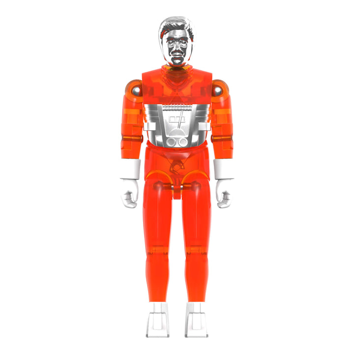 Micronauts Time Traveler (Translucent Orange) 3 3/4-Inch ReAction+ Figure