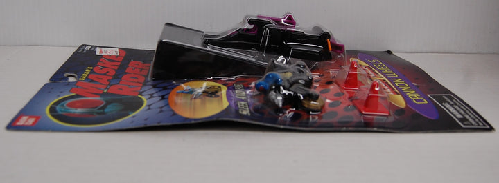 Saban's Masked Rider Dash Racer Cannon Wheels #3650 Bandai 1996 *Card Wear*