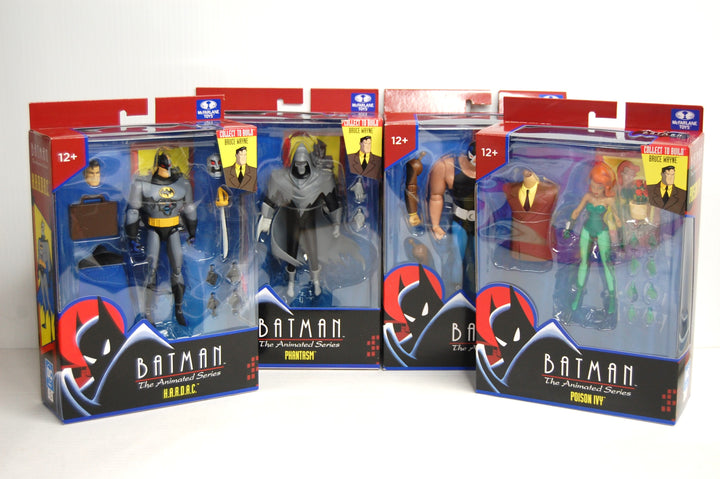 McFarlane Toys Batman the Animated Series BAF Series Collection Poison Ivy HARDAC Bane Phantasm
