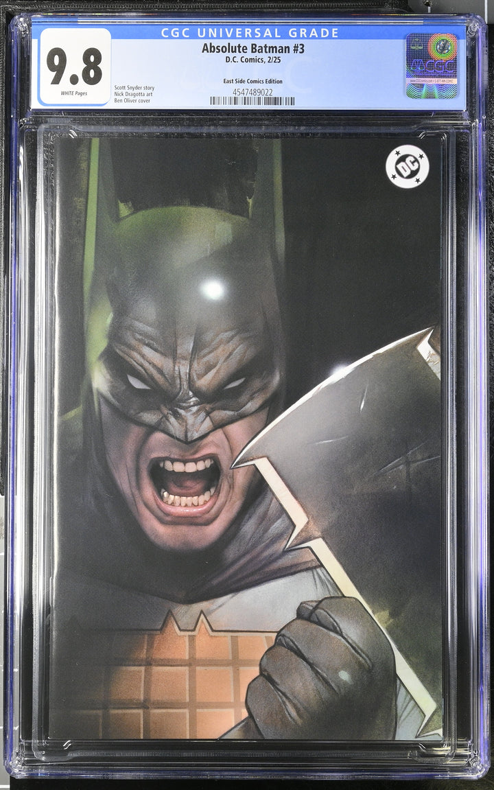 Absolute Batman #3 CGC 9.8