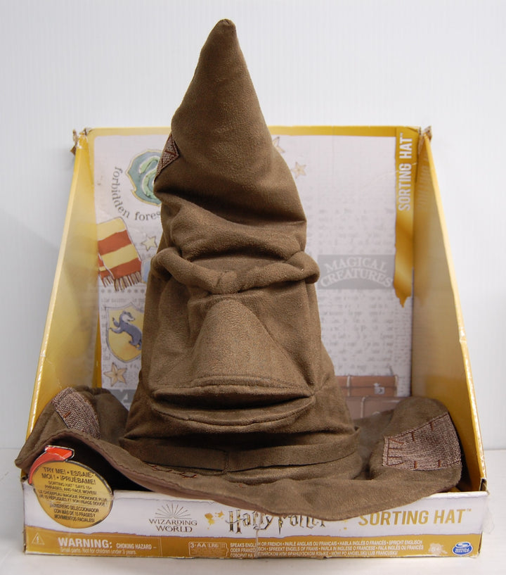 Wizarding World Harry Potter - Talking Sorting Hat 2021 *Box Wear* Working