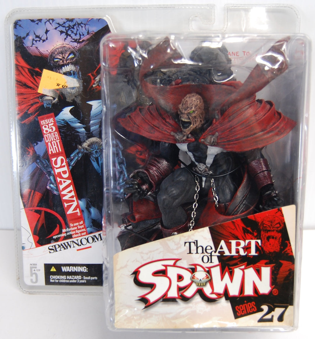 The Art Of Spawn Series 27 - Issue 85 Cover Art 6" Figure 2005 (Package Wear/ Crack)