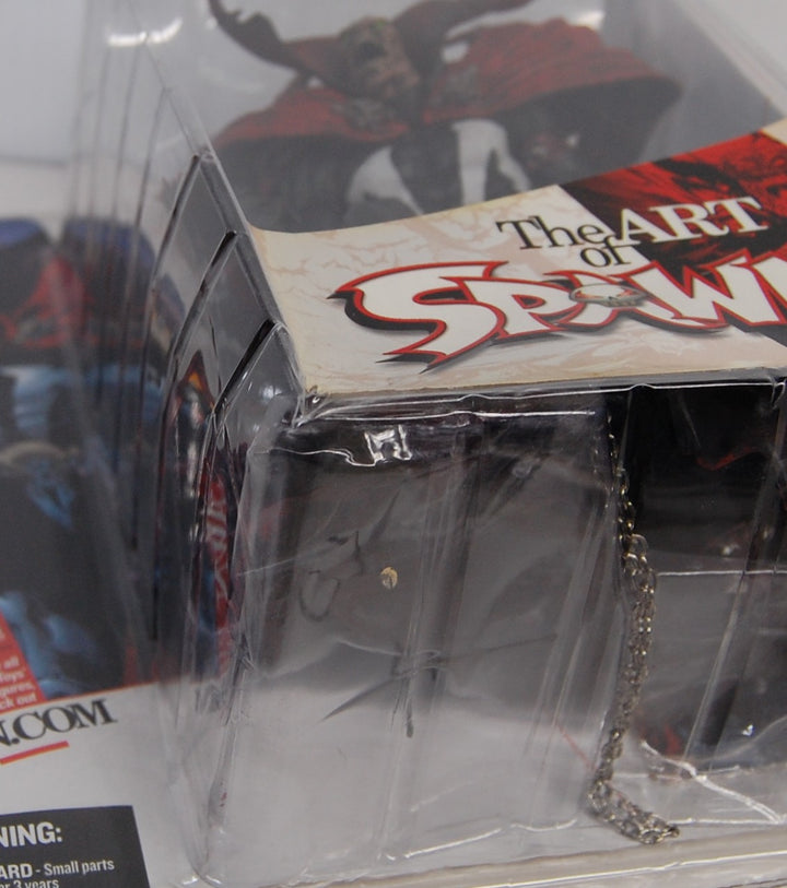 The Art Of Spawn Series 27 - Issue 85 Cover Art 6" Figure 2005 (Package Wear/ Crack)