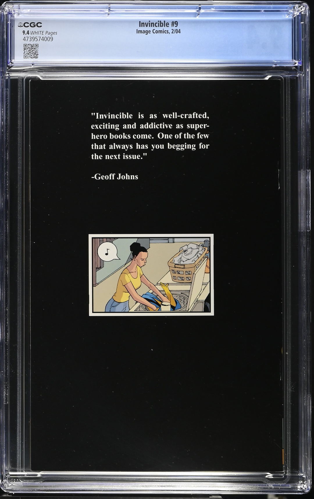 Invincible #9 CGC 9.4