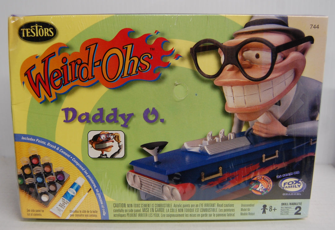 Weird-Ohs - Daddy O. Plastic Model Kit # 744 Testors 1999