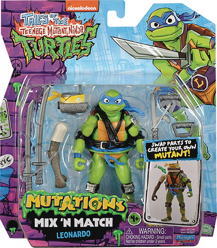 TNMT Mix n Match Leonardo Action Figure